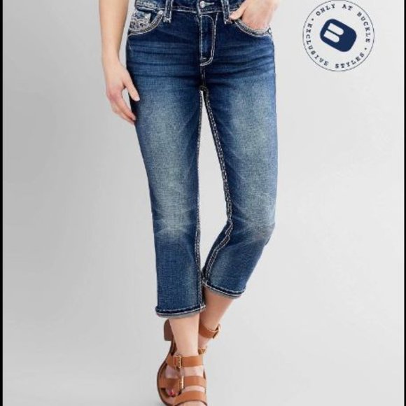 Rock Revival Denim - Rock Revival Arisa Crop, Style: EP9229C202, 30x23, EUC, $188 MSRP